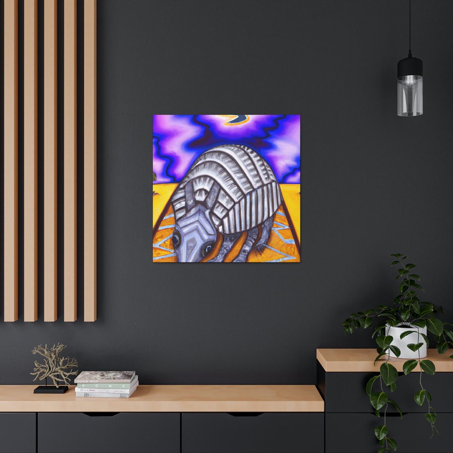 Armadillo in Deco - Canvas