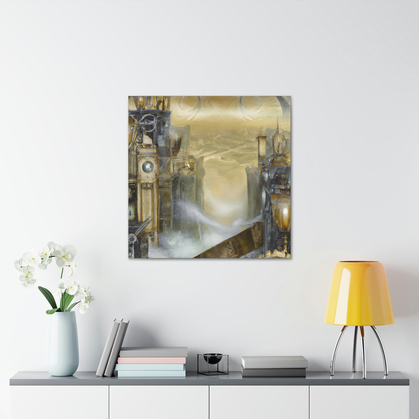 "Deco's Steampunk Dream" - Canvas