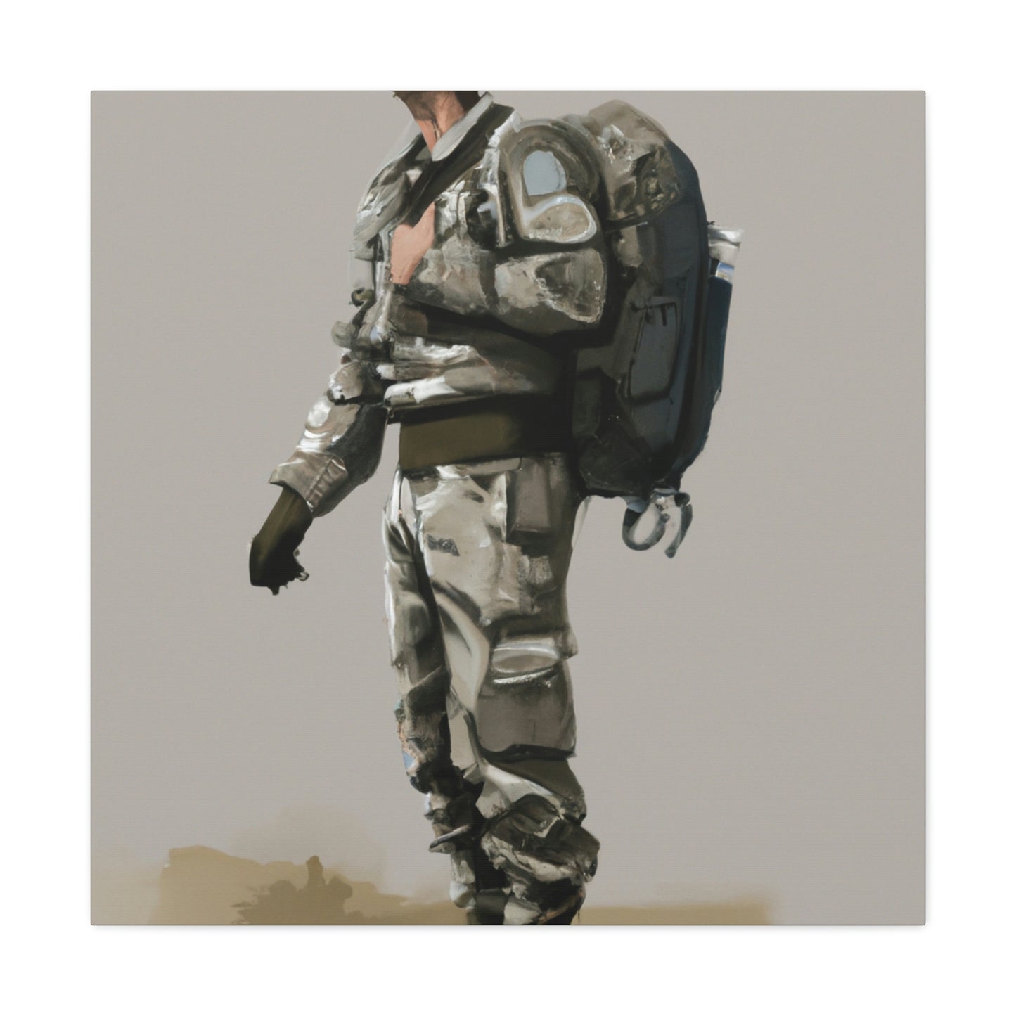 Combat Medic's Courage - Canvas