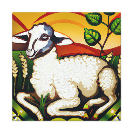 Lamb of Enchantment - Canvas