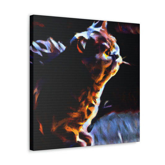 British Shorthair Reflection - Canvas