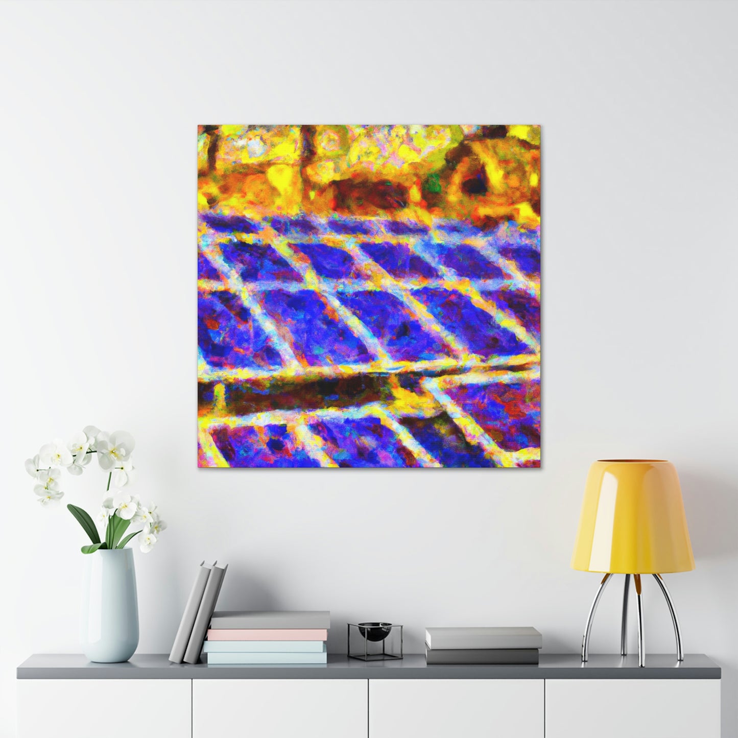 Solar Power Impressionism - Canvas