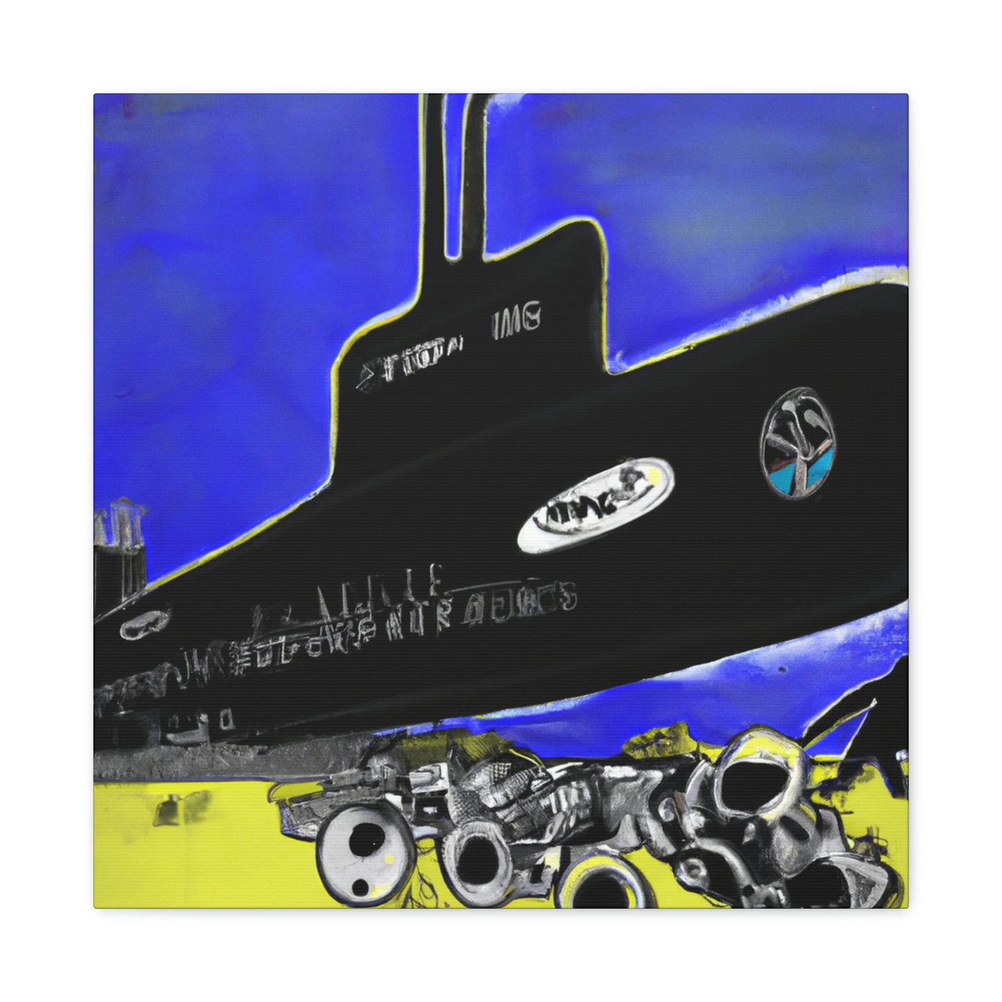 Submarine Underwater Dream - Canvas