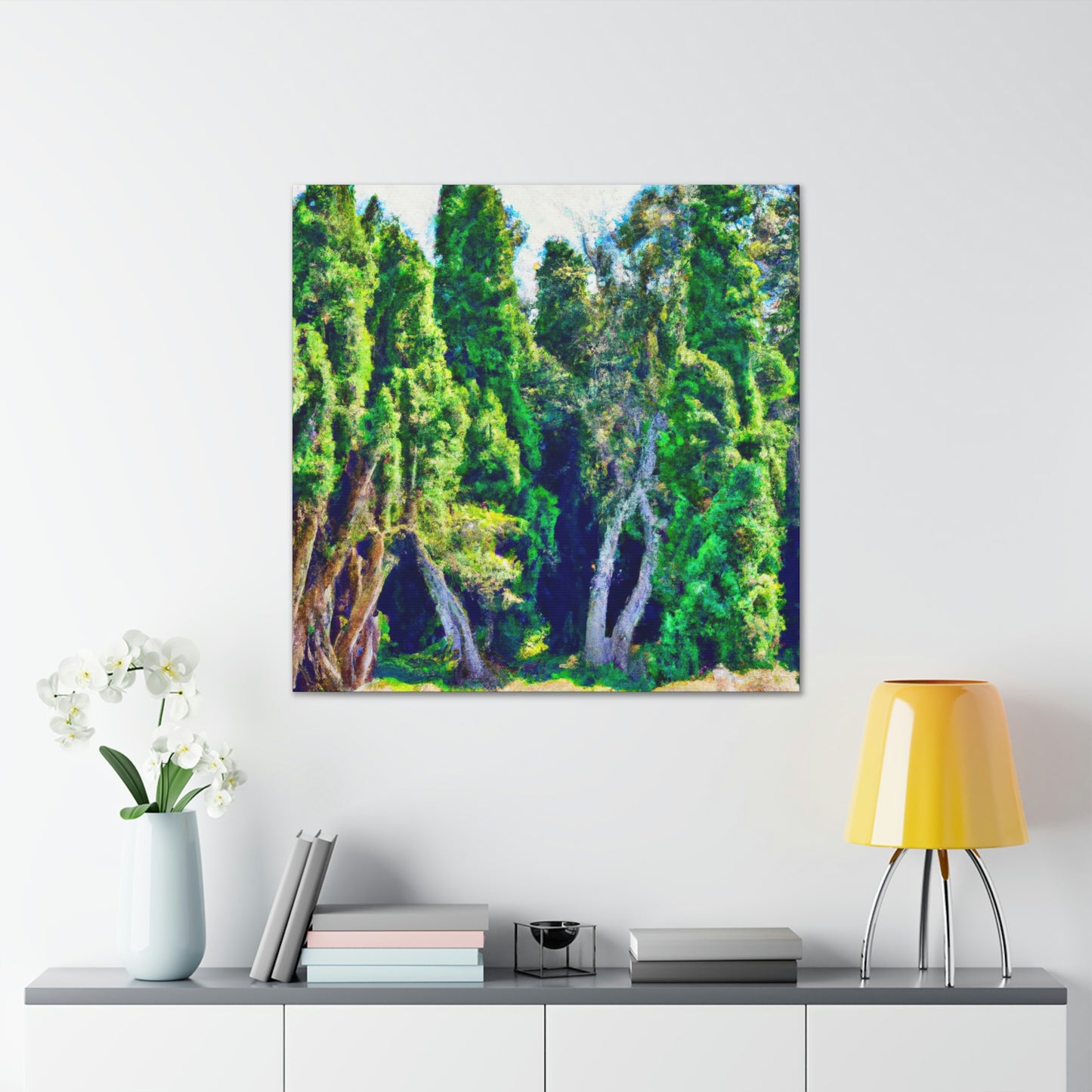 Cypress Haunting Beauty - Canvas