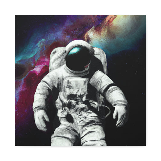 Exploring Outer Space - Canvas