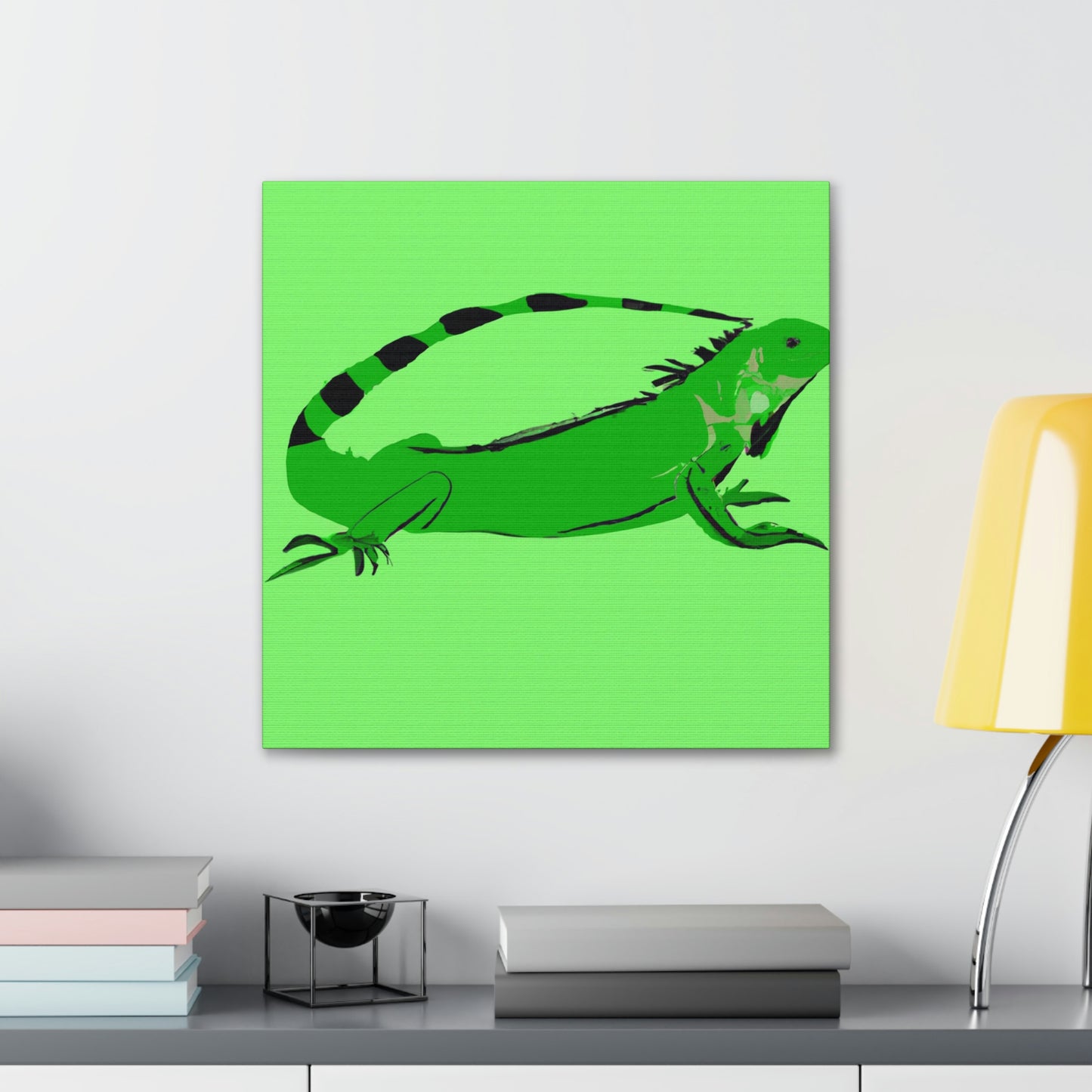 Iguana in Identity - Canvas