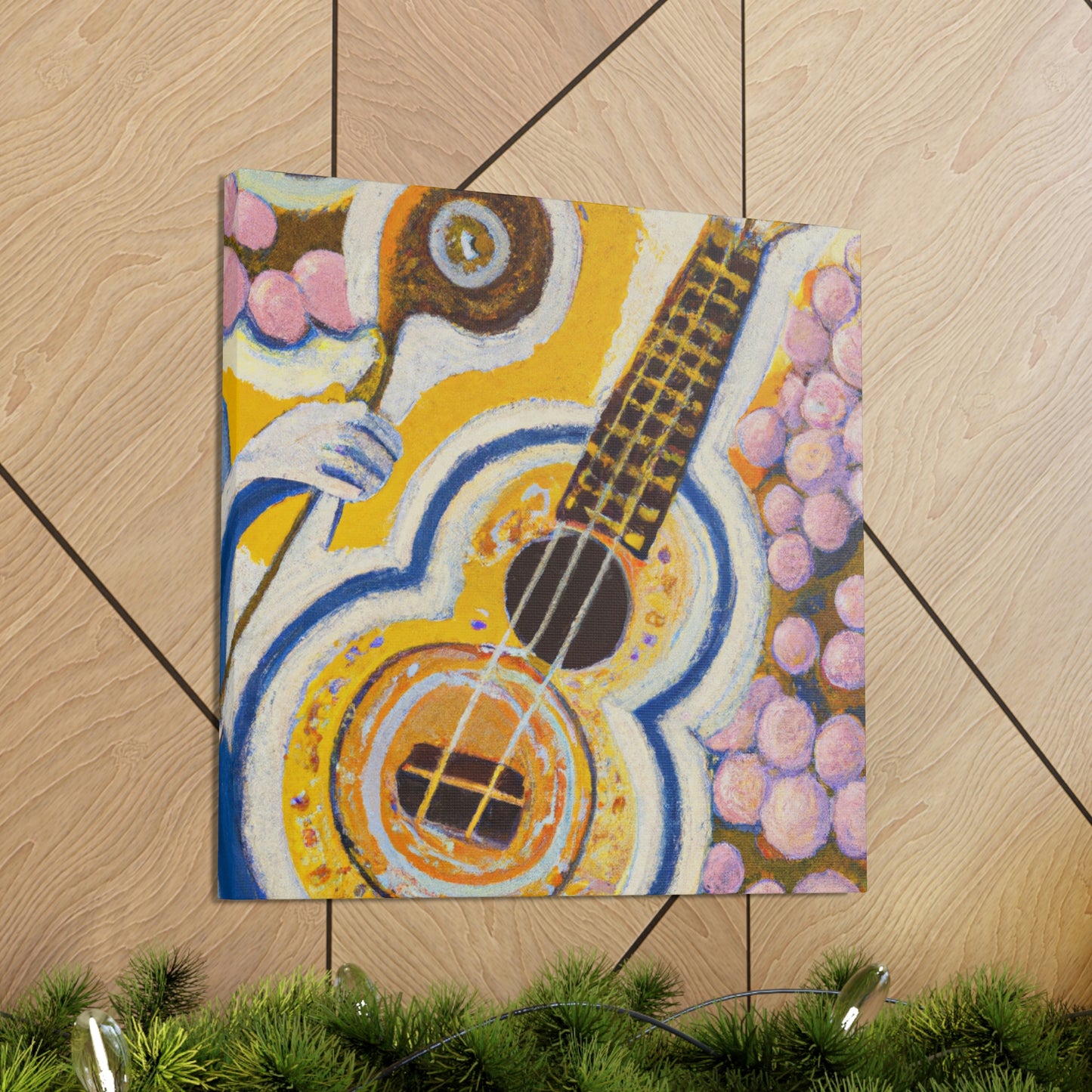 Ukelele Abstract Dreaming - Canvas