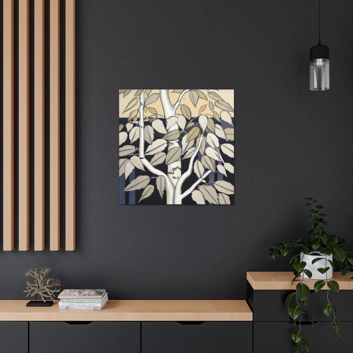 "Beech Tree Deco Dream" - Canvas