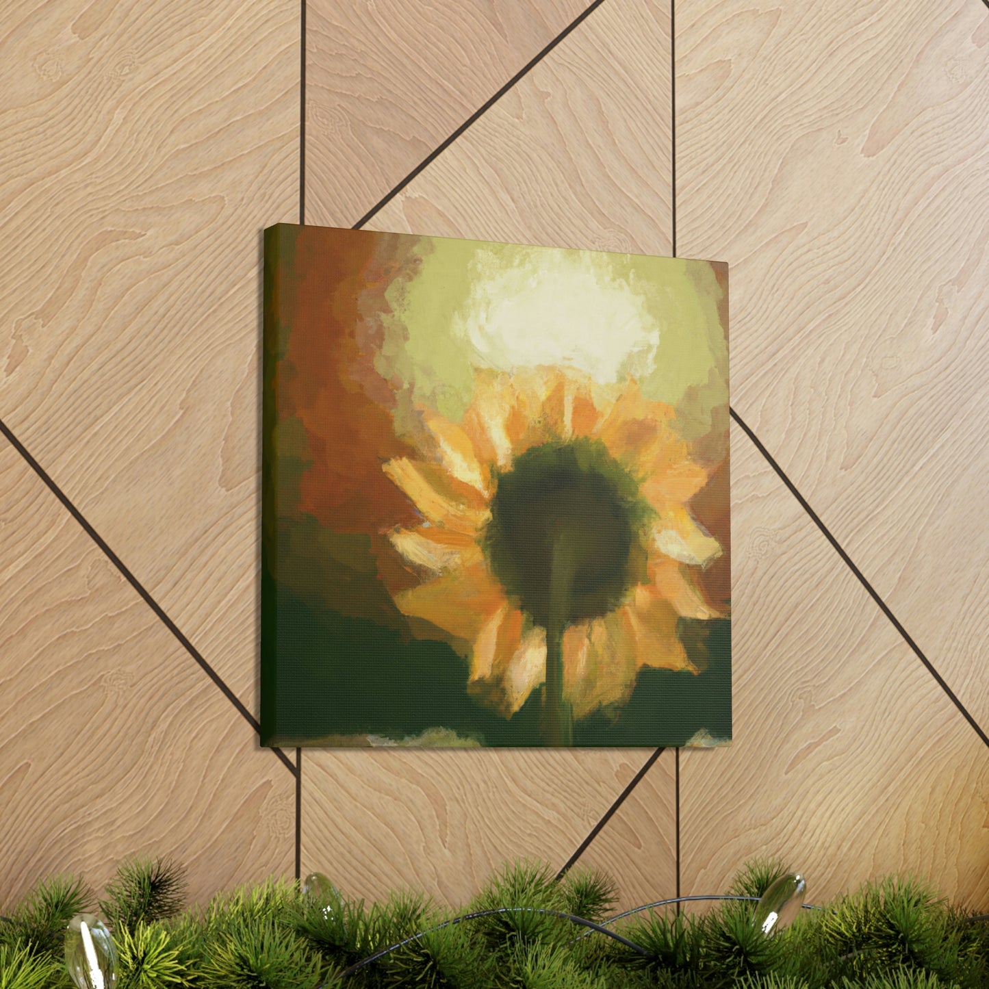 "Heavenly Sunflower Splendor" - Canvas