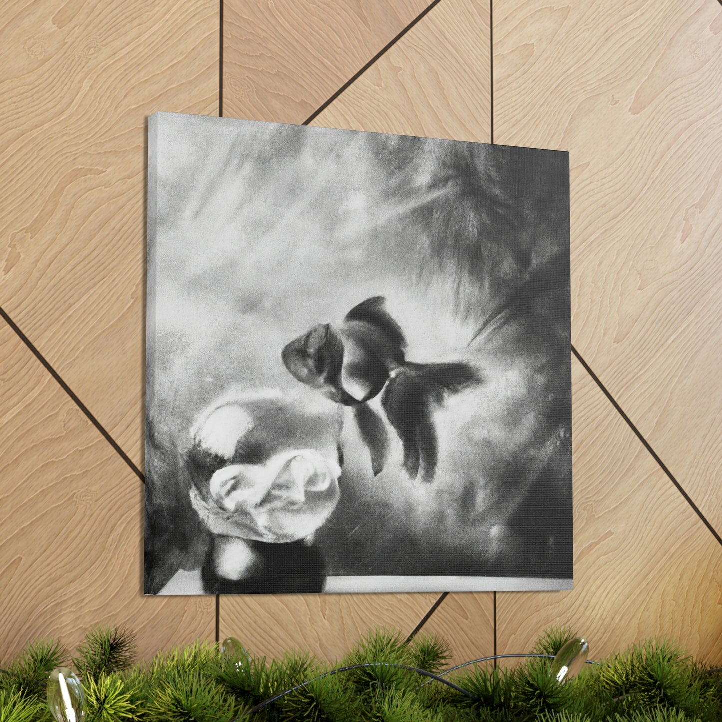 Gilded Goldfish Dreams - Canvas