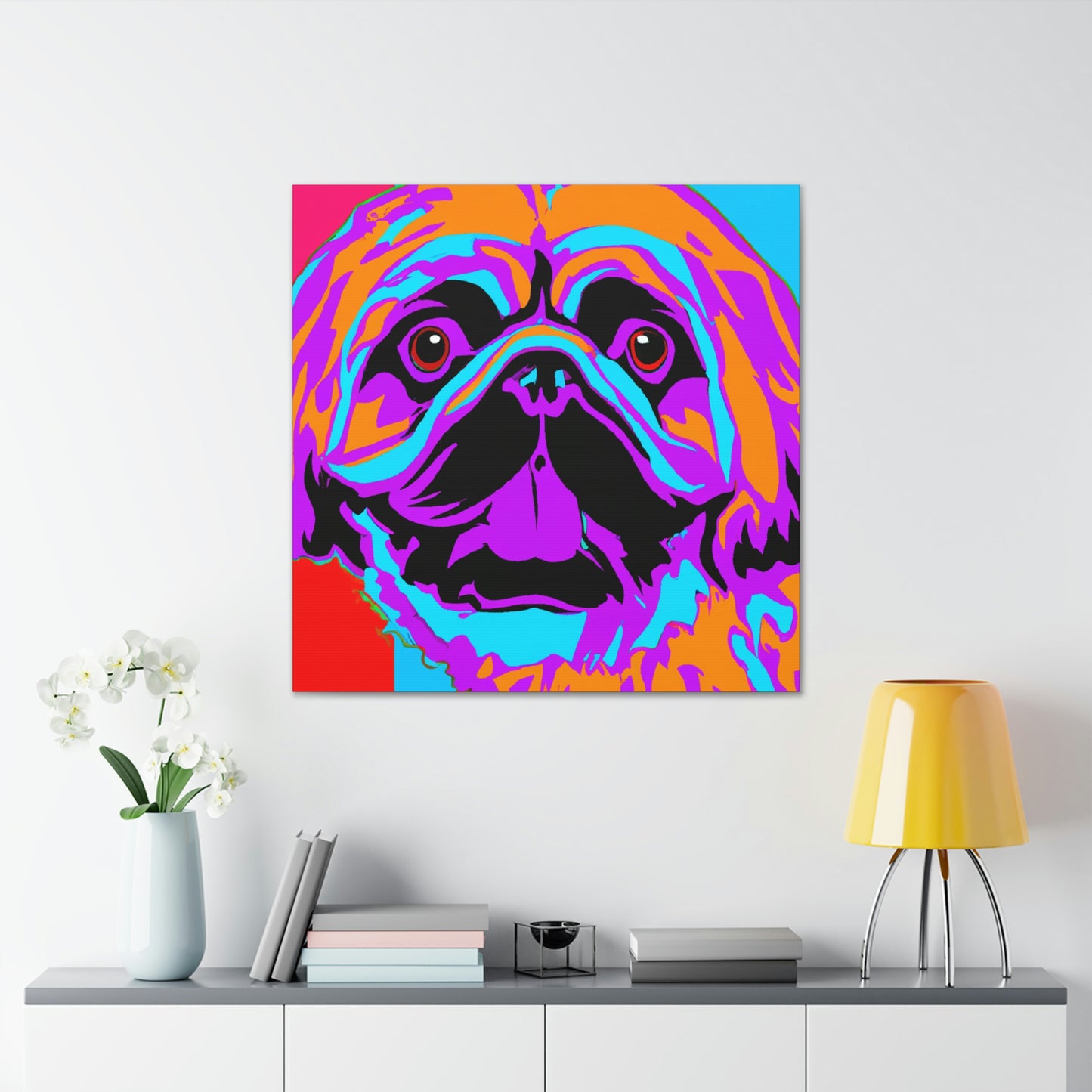 Pekingese Deco Dream - Canvas