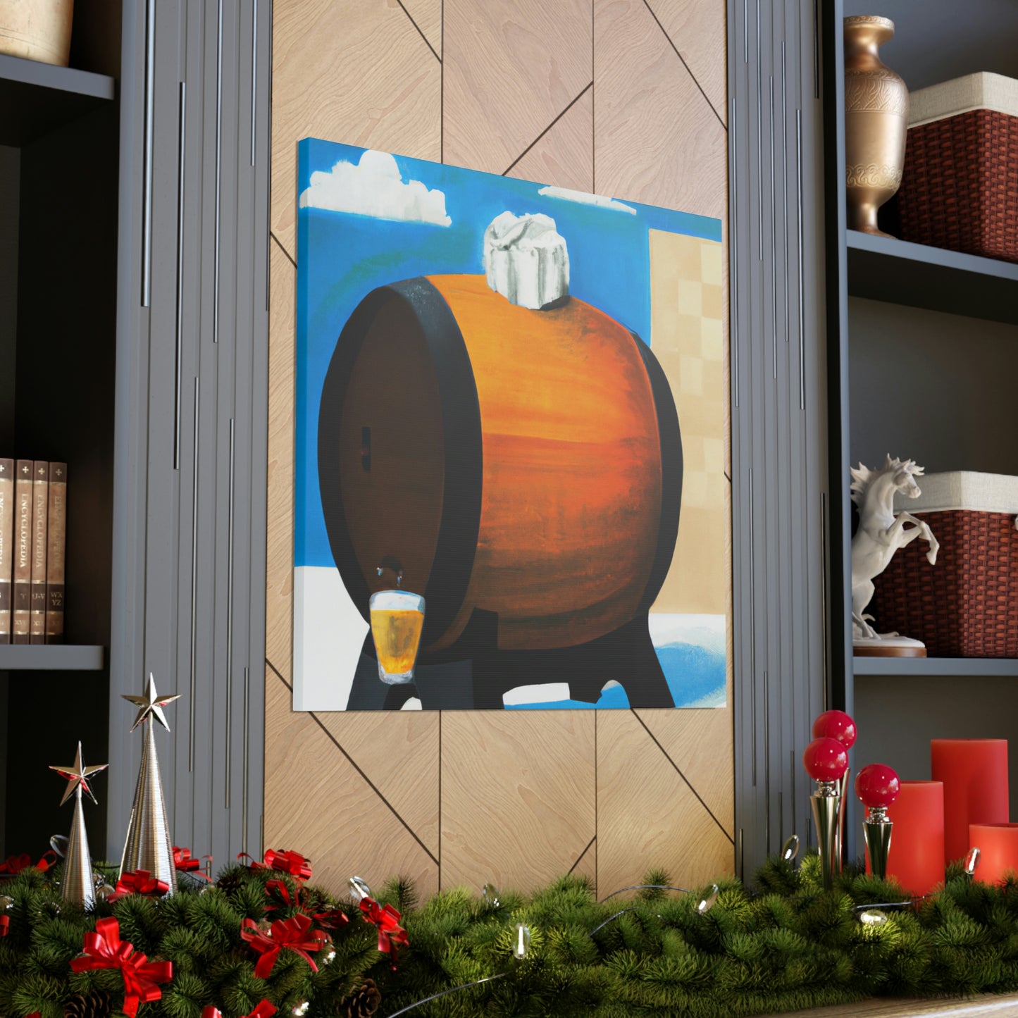 Whiskey Barrell Dreaming - Canvas