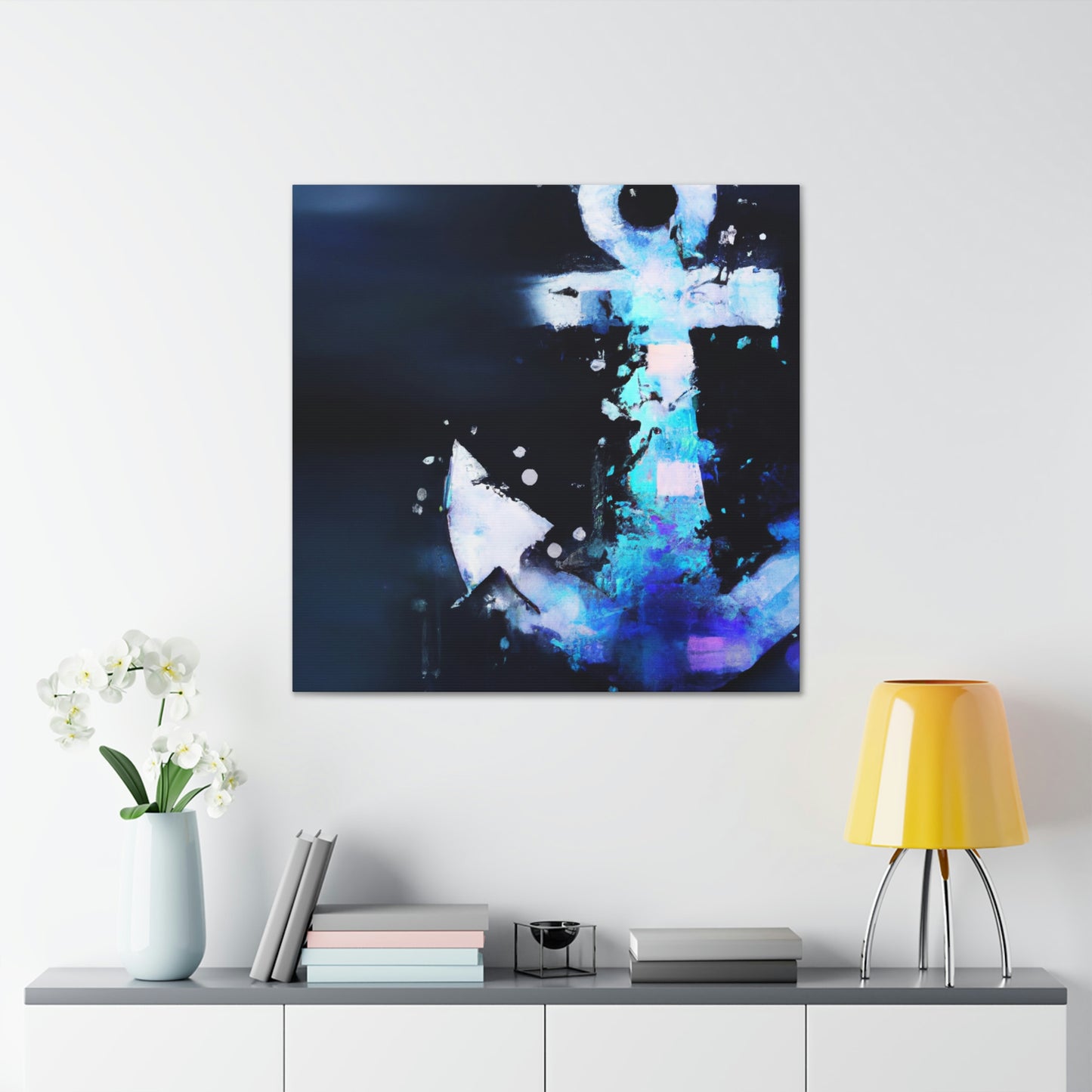 Anchor in Reflection - Canvas