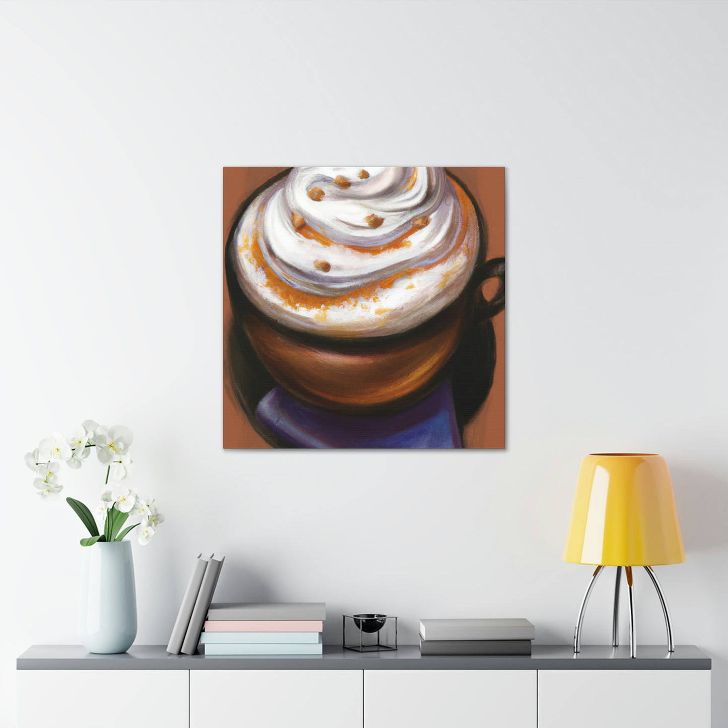 "Cappuccino in Realism" - Canvas