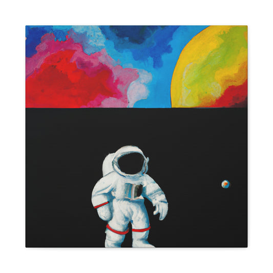 "Astronaut in Starlight" - Canvas