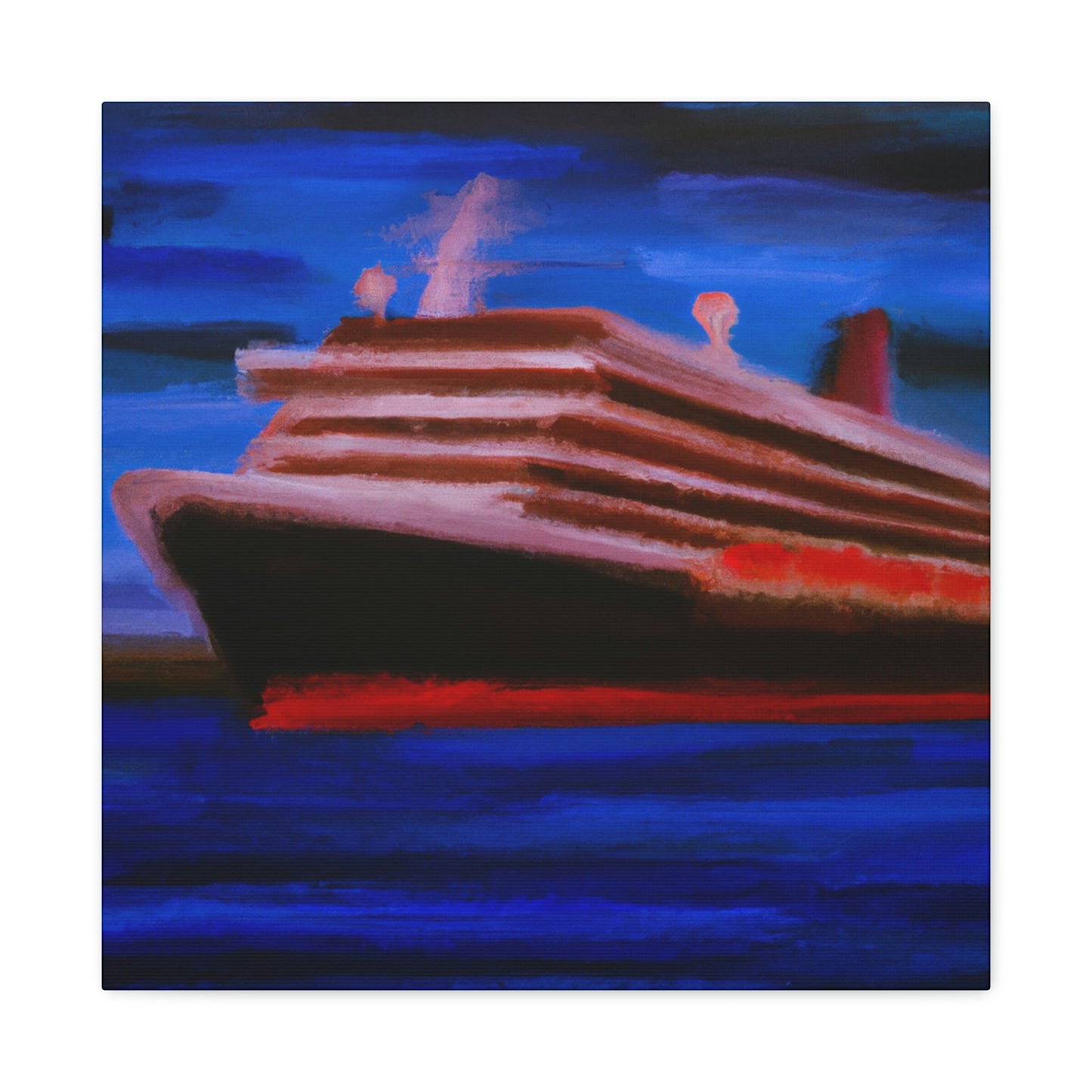 Cruise Ship Simplicity - Canvas