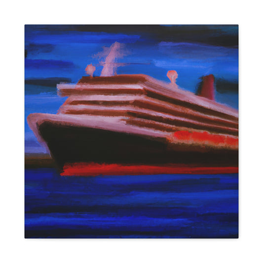 Cruise Ship Simplicity - Canvas