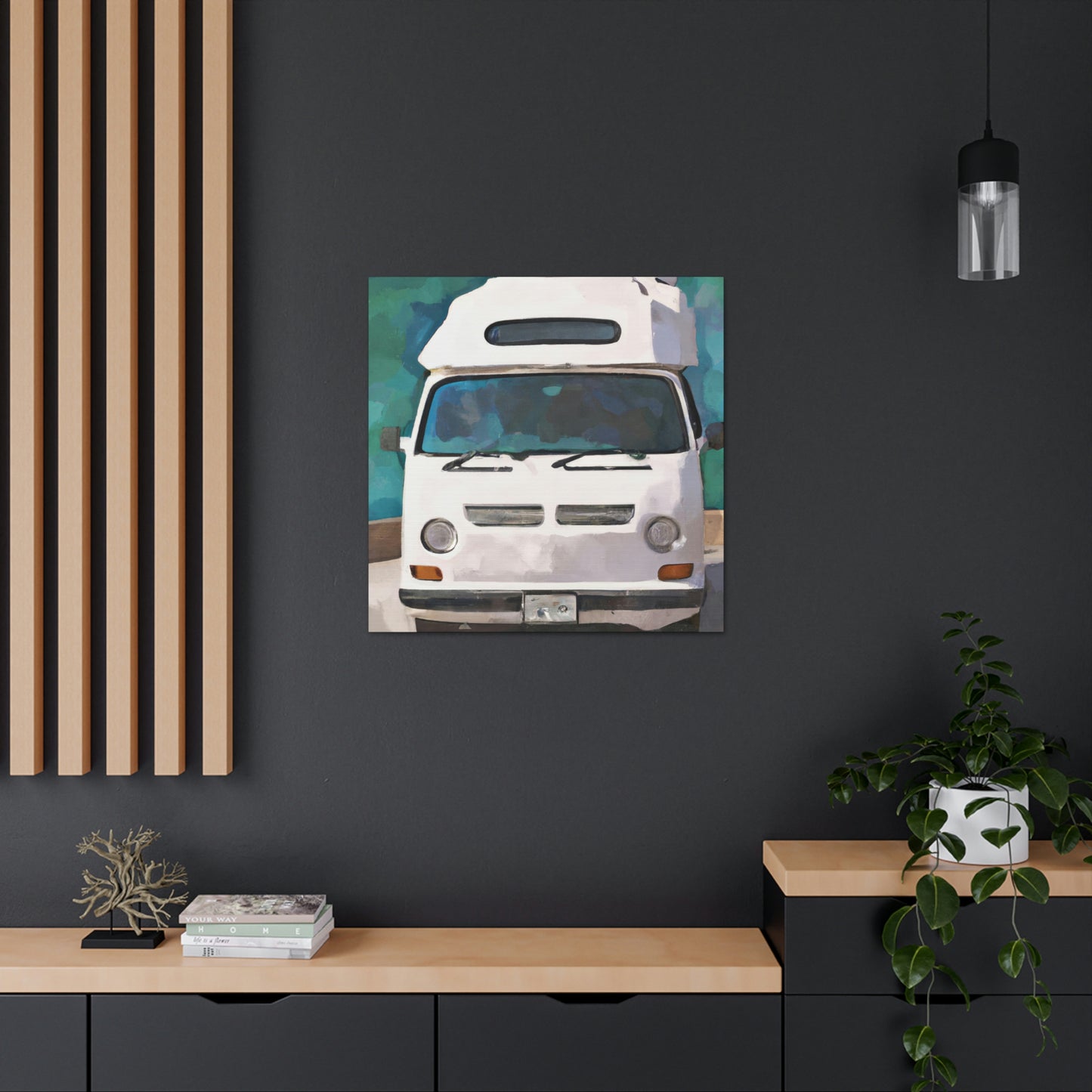 Camper Van Simplicity - Canvas