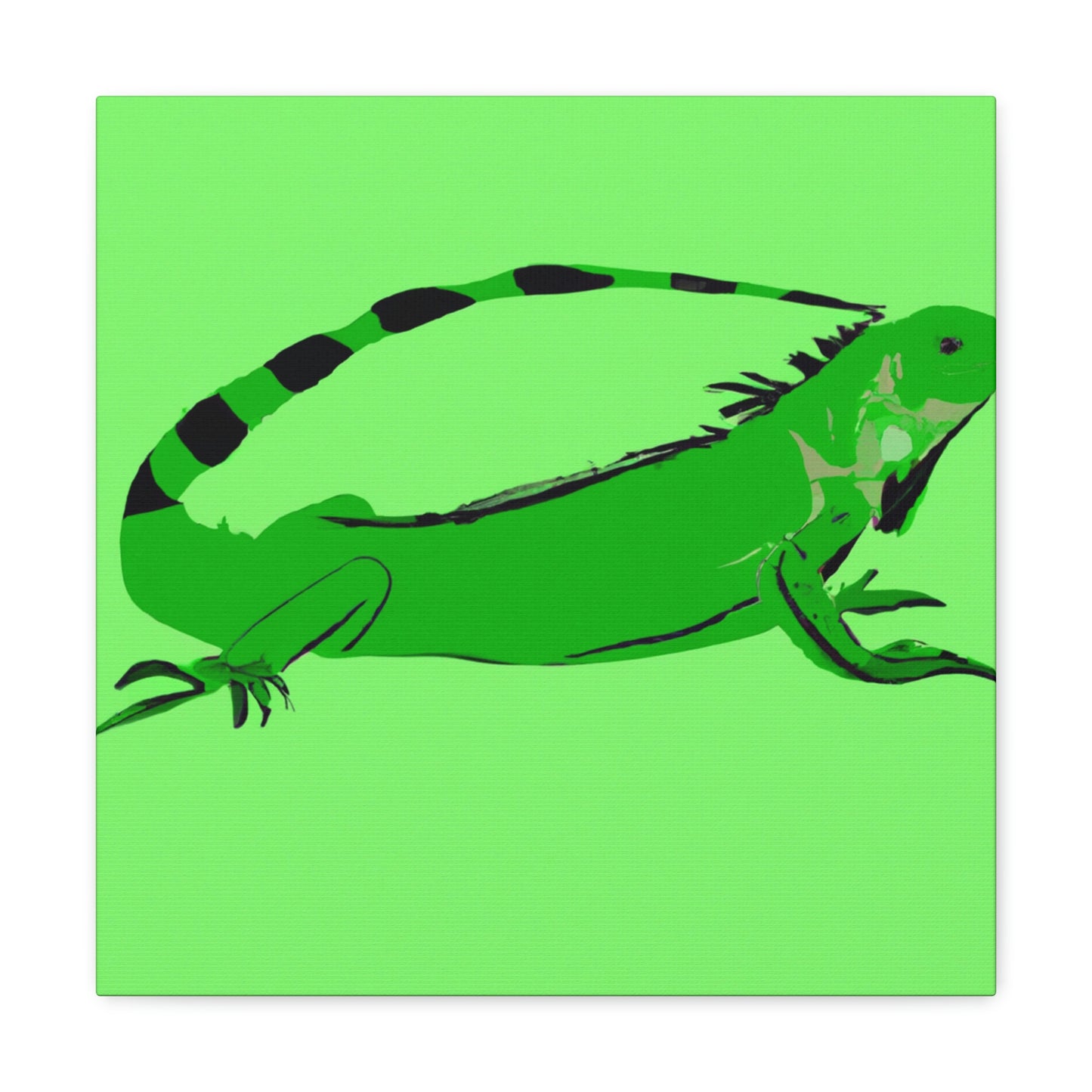 Iguana in Identity - Canvas