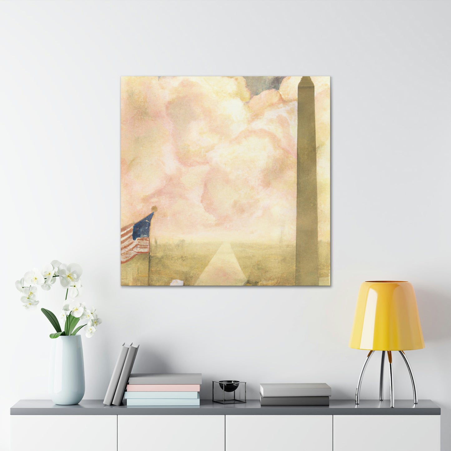 "The Monumental Washington" - Canvas