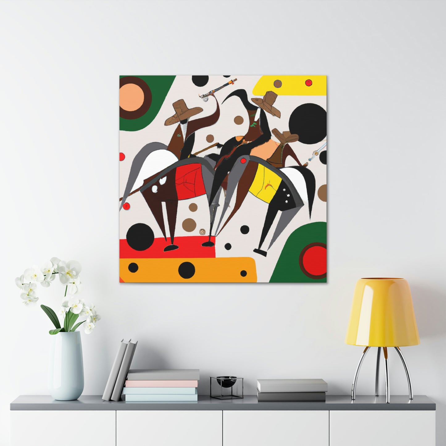 Western Cattle Herd - Canvas