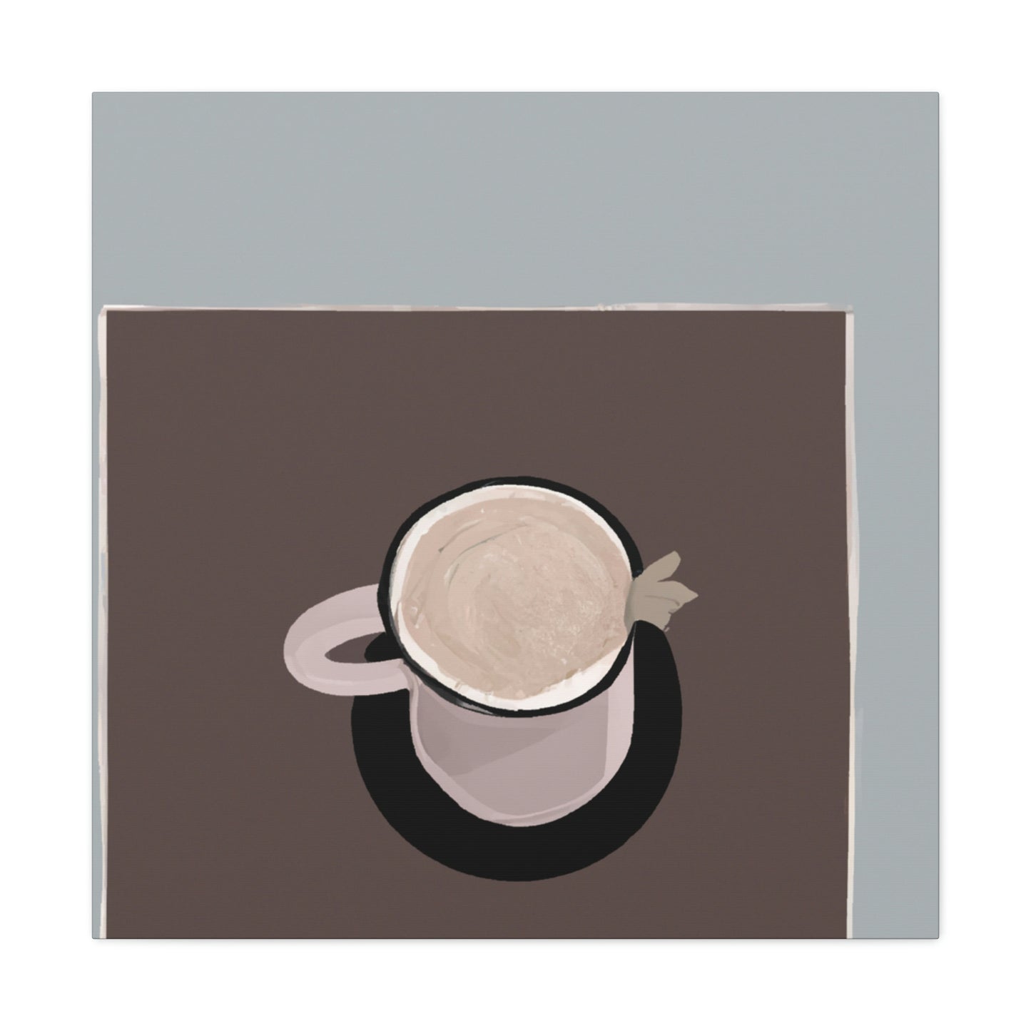 Cappuccino Minimalism - Canvas