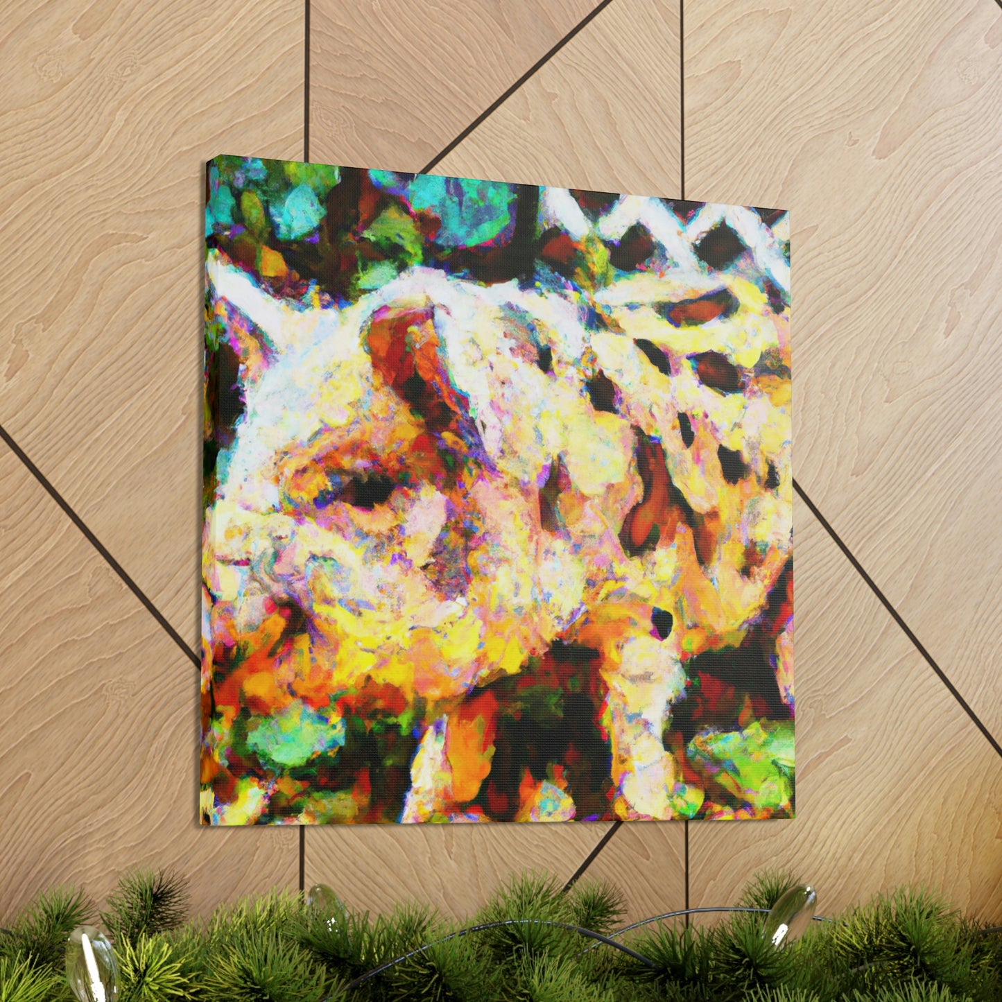 "Pig's Perception Ponderings" - Canvas