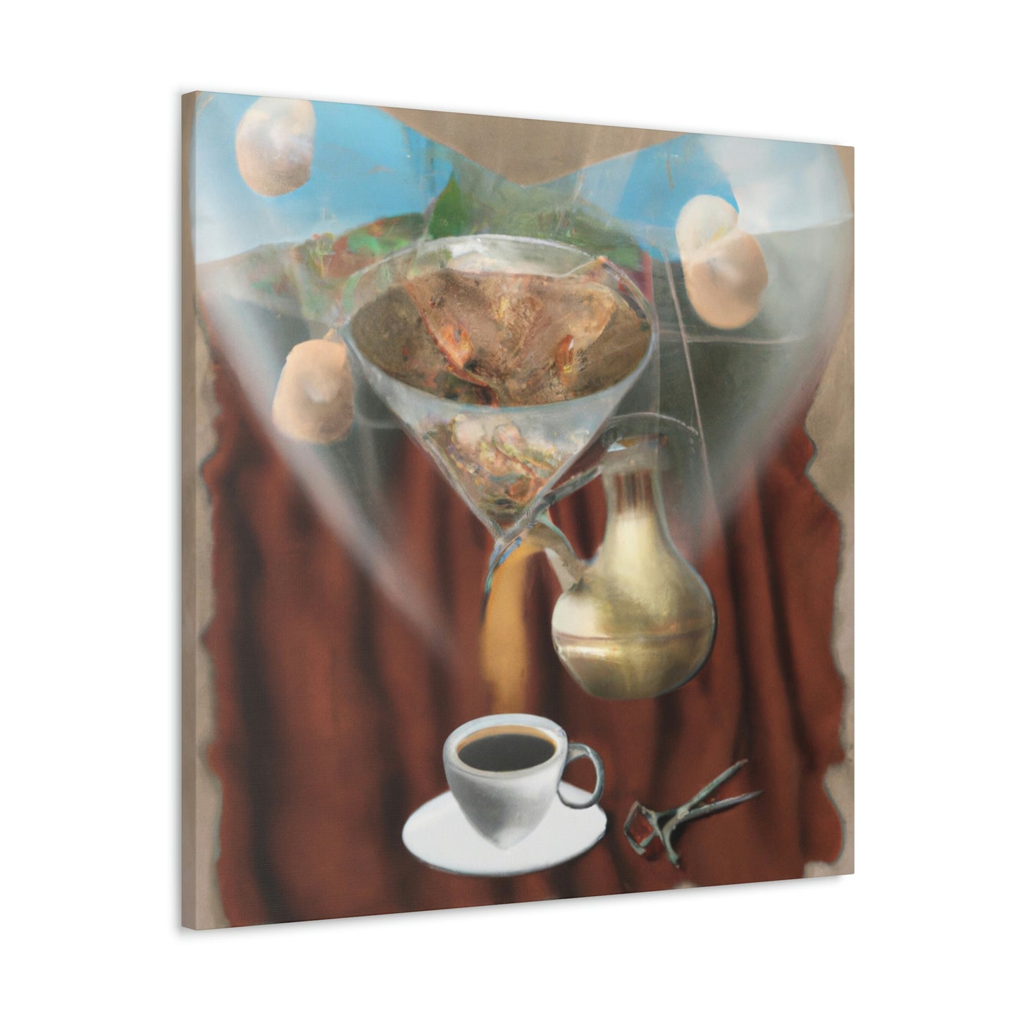 Coffee Wonder Surreal - Canvas