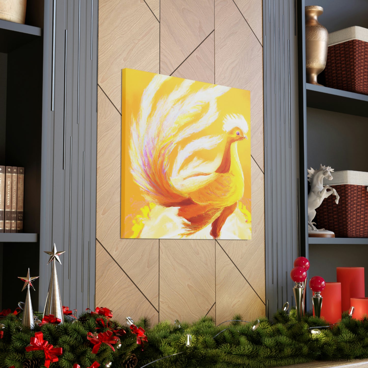 Golden Pheasant Splendor - Canvas