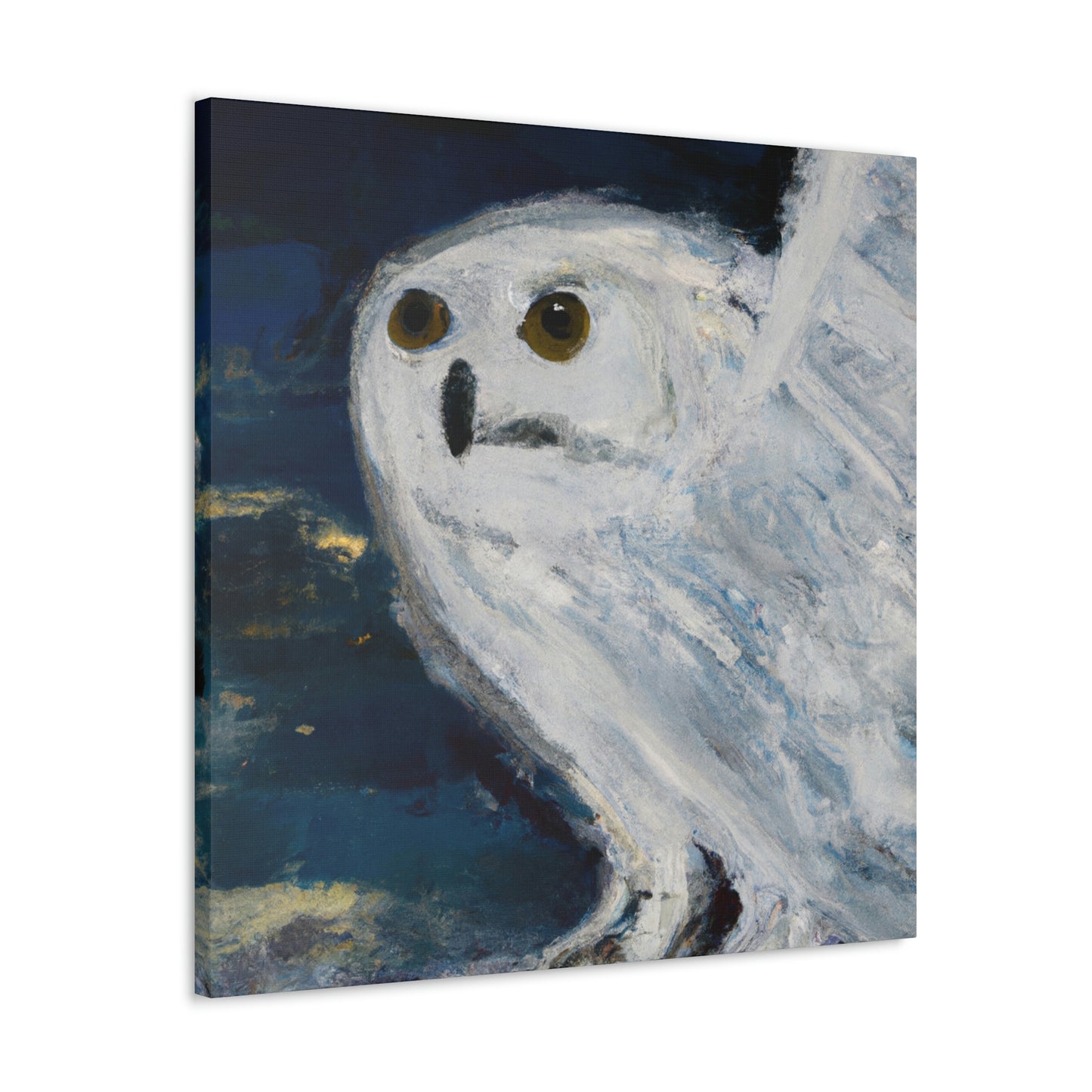 Snowy Owl Majesty - Canvas