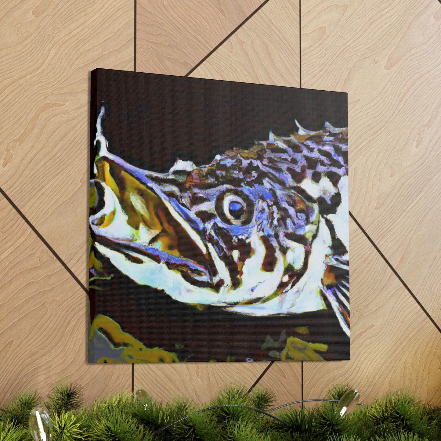 "Corydoras Catfish Abstract" - Canvas