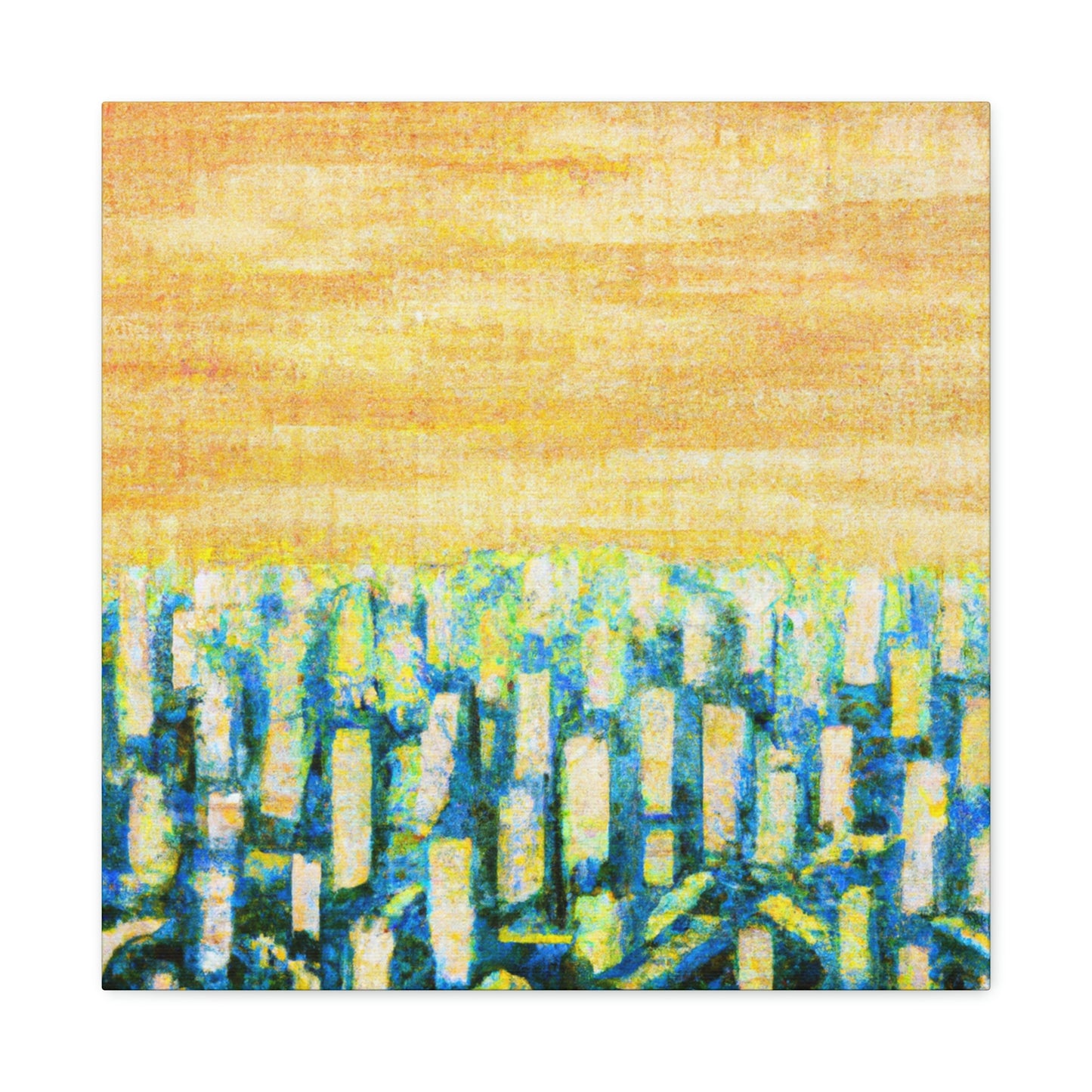 Corn in Moonlight Gloaming - Canvas