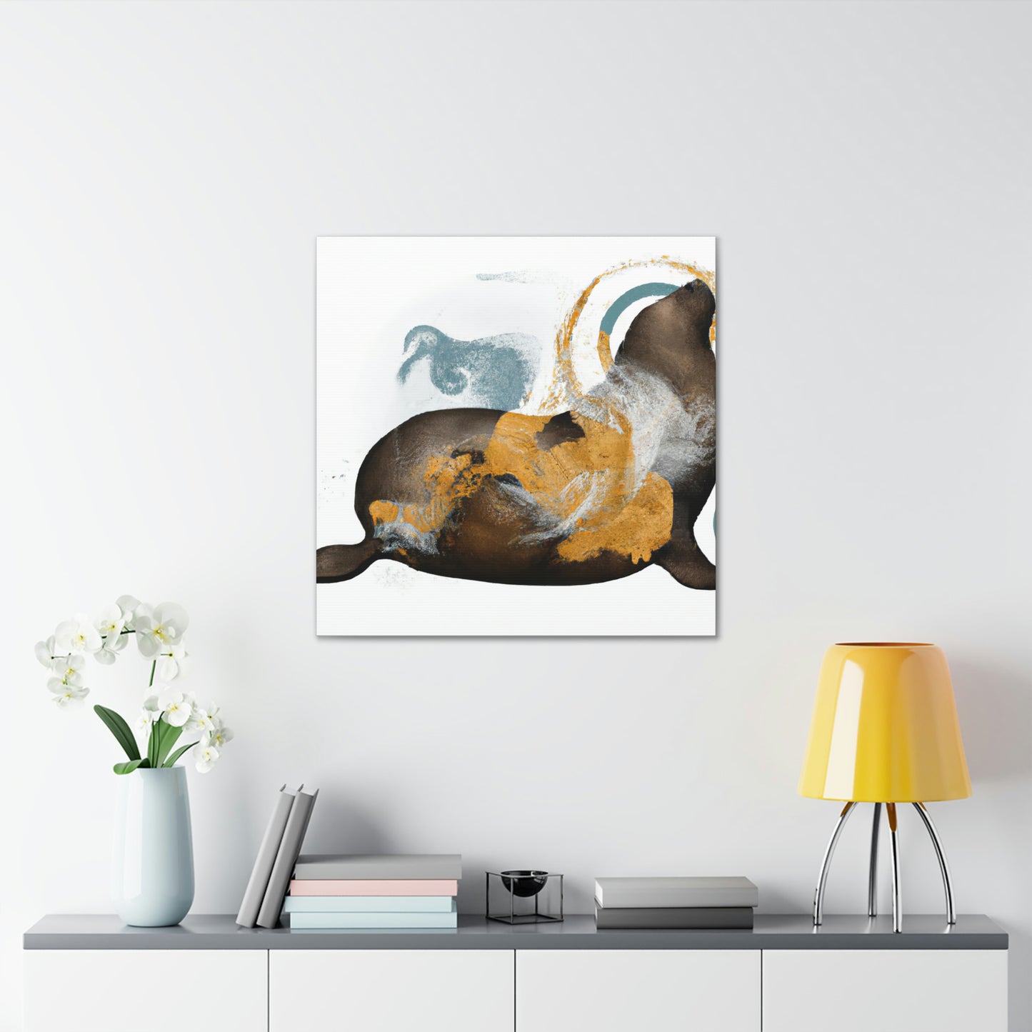 Sea Lion Splendor - Canvas