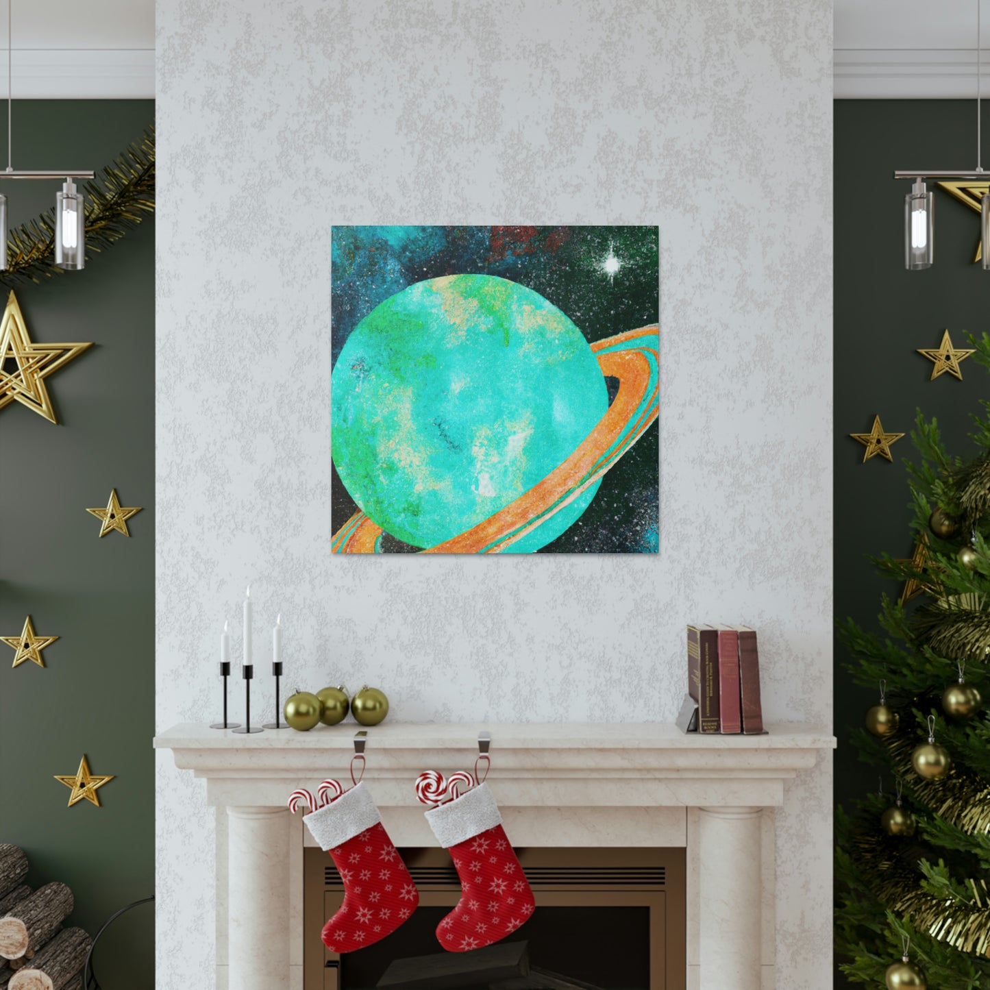 Uranus Celestial Beauty - Canvas