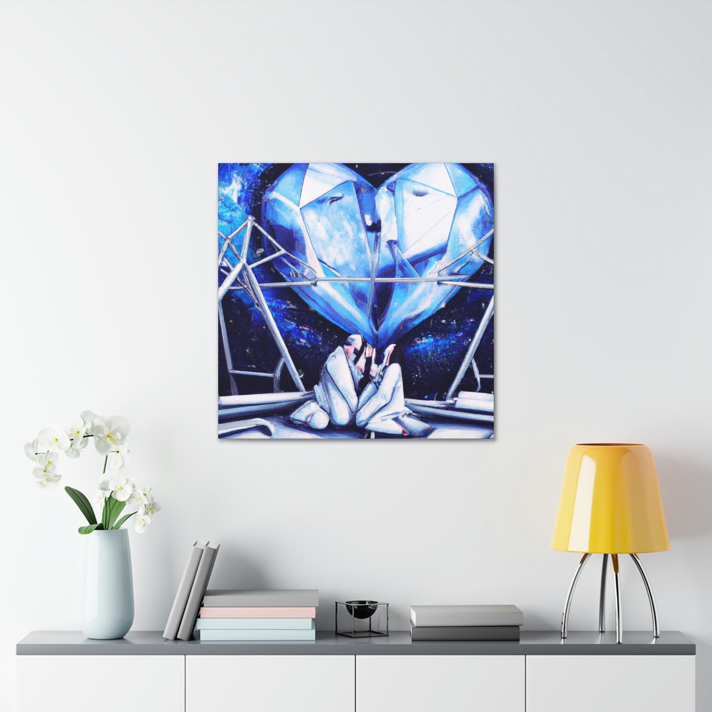 Love’s Celestial Map. - Canvas