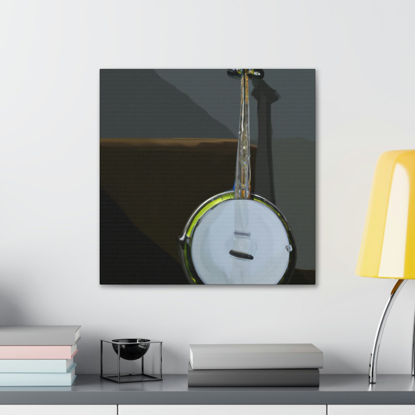 Banjo Strumming Joyful - Canvas