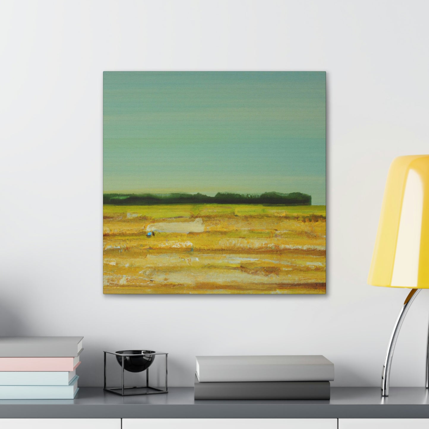 "Corn Field Minimalism" - Canvas