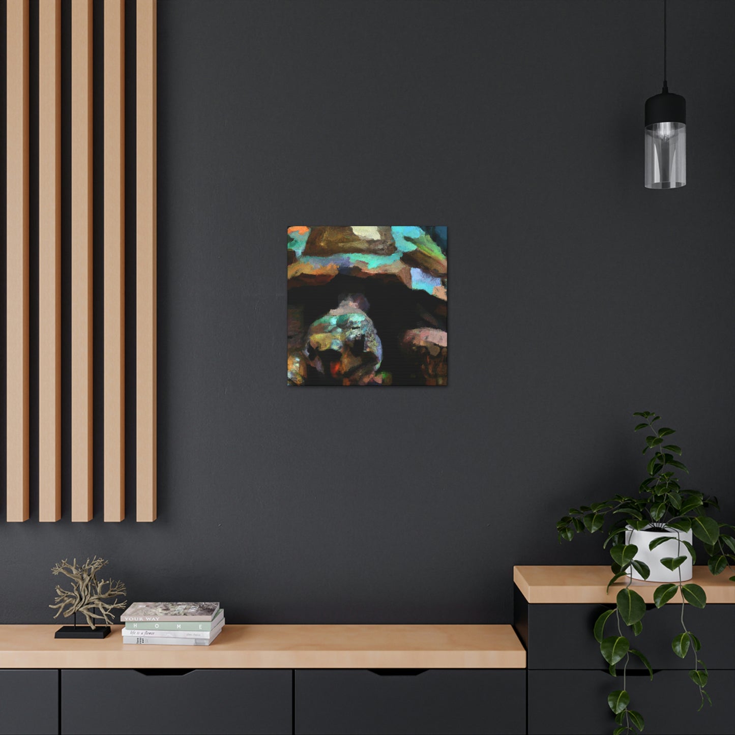 Tortoise on a Trek - Canvas