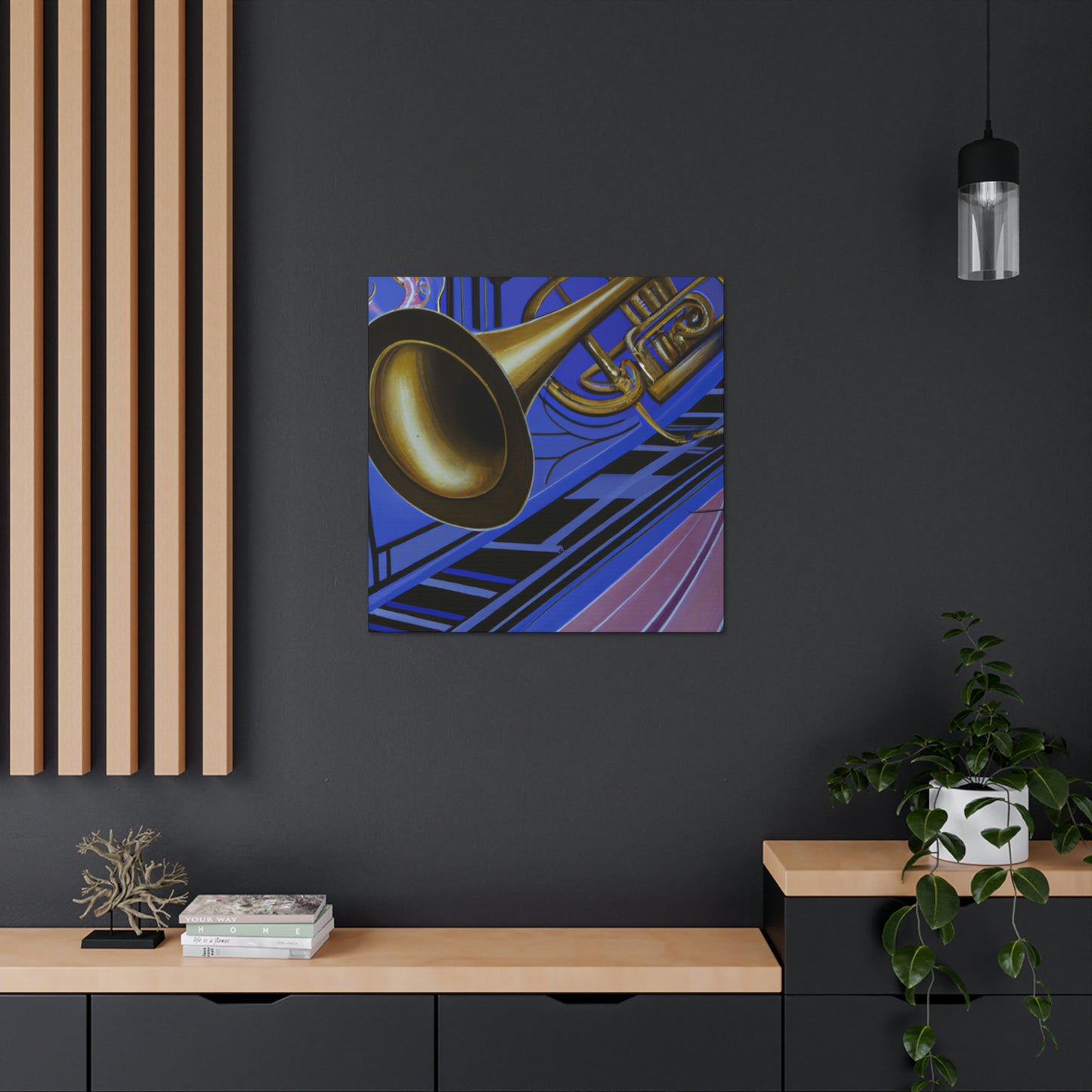 Sonic Summer Trumpet. - Canvas