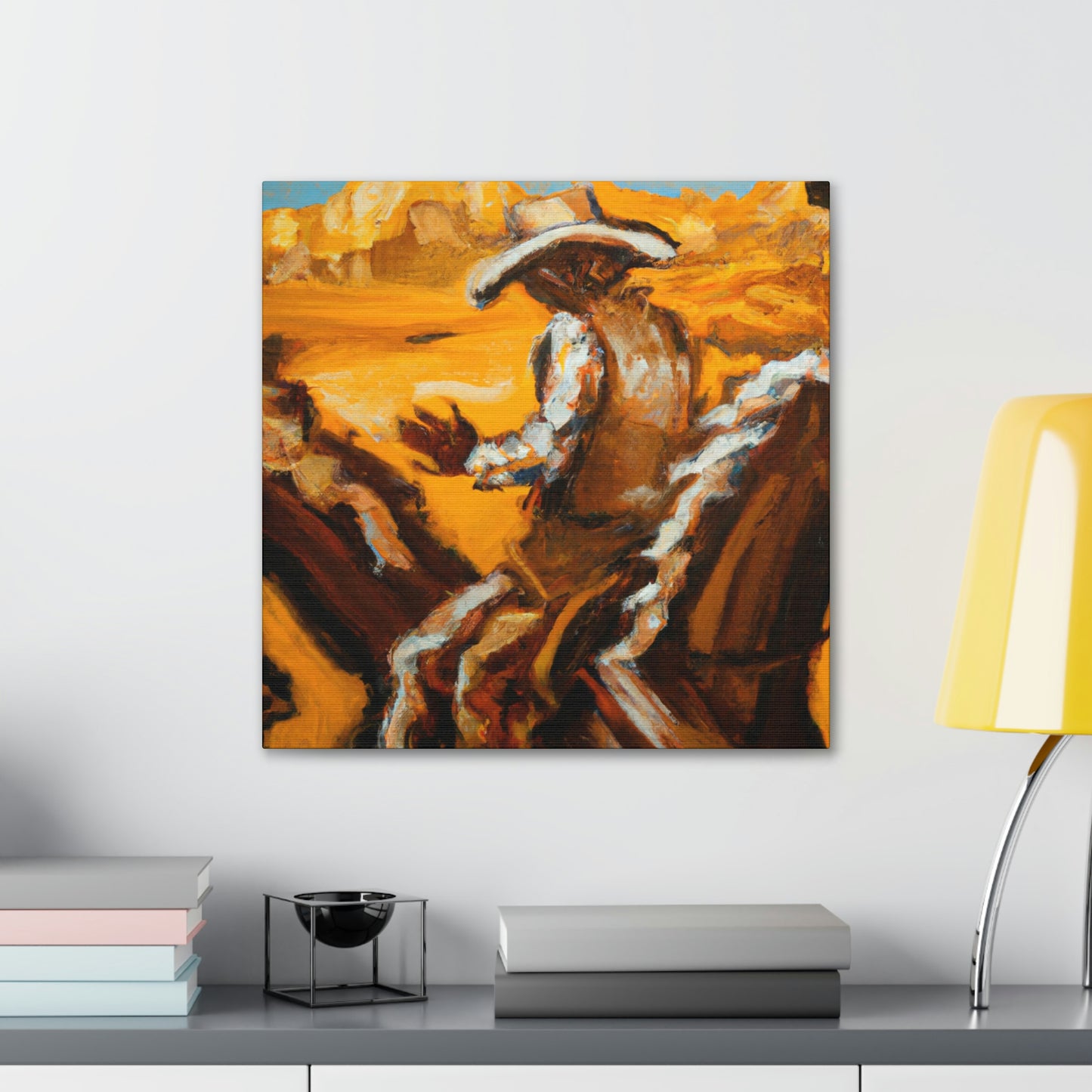 A Western Visionscape - Canvas