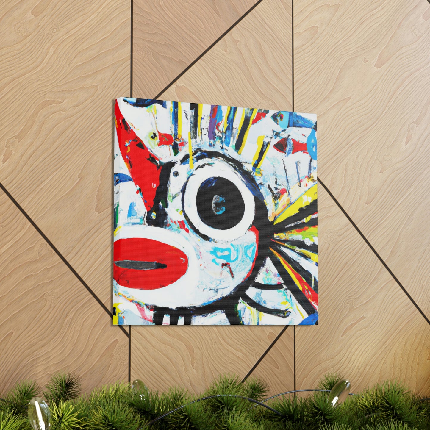 Fishy Abstract Joy - Canvas