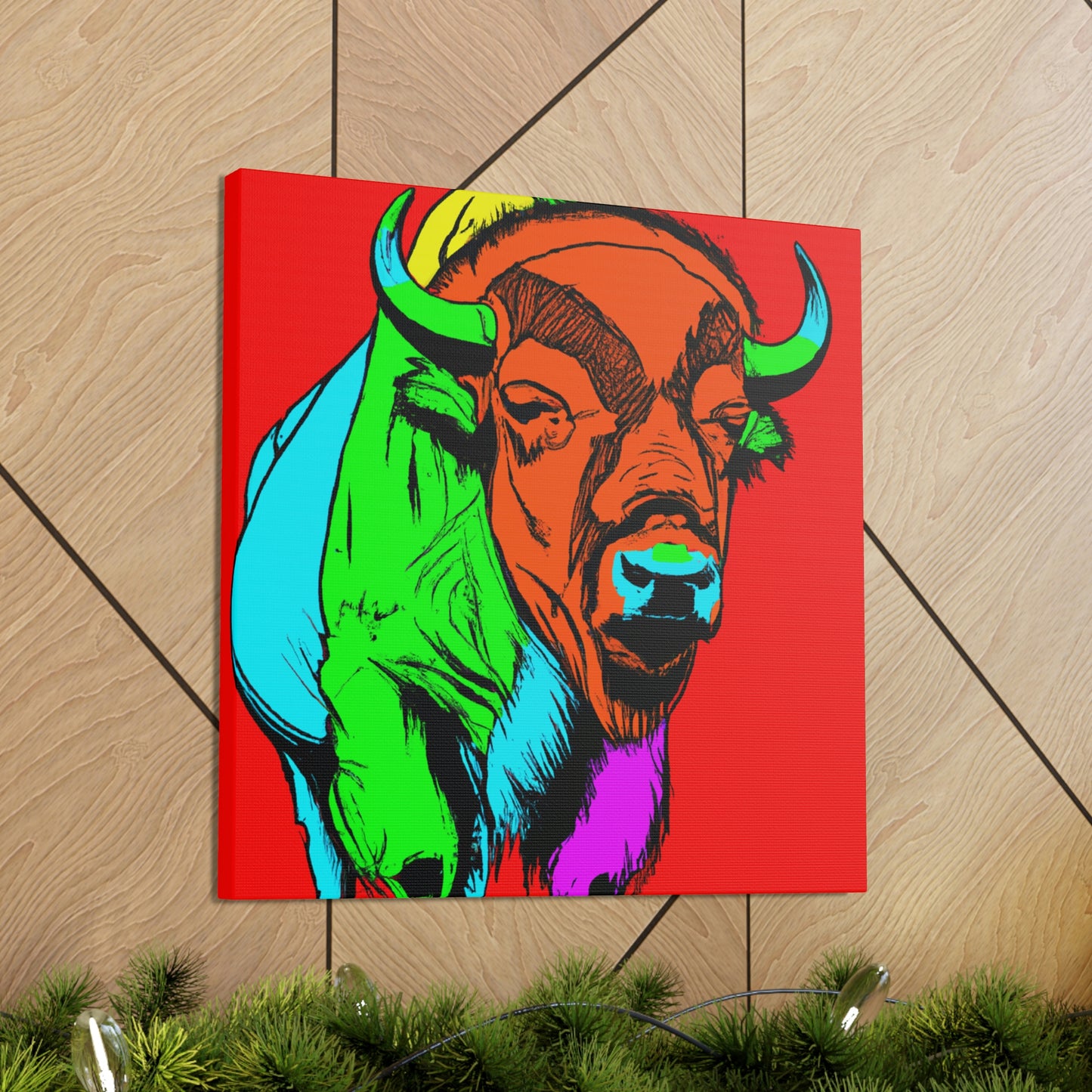 "Buffalo on the Plains" - Canvas