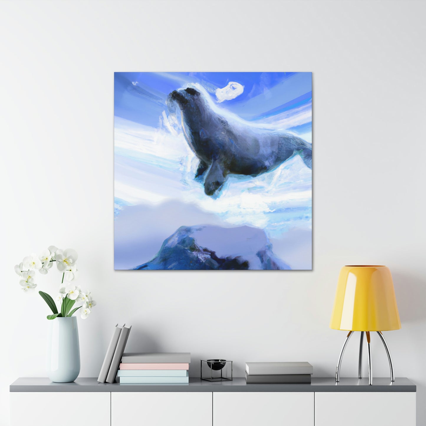 Harp Seal Ballet Dance - Canvas