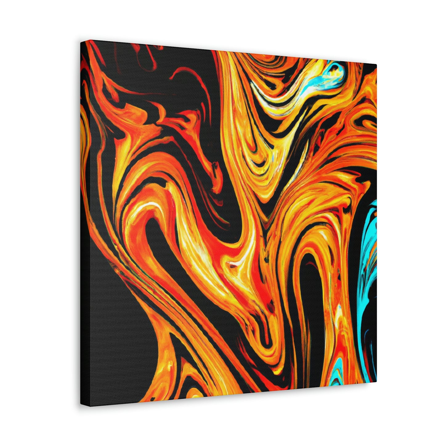 "Turbulent Cosmic Tides" - Canvas