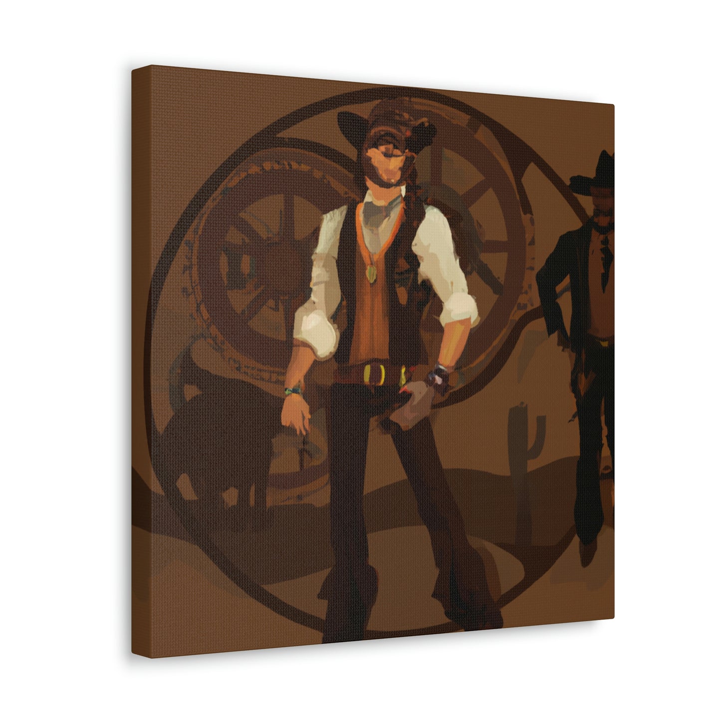 Ranch Hand Steampunked - Canvas