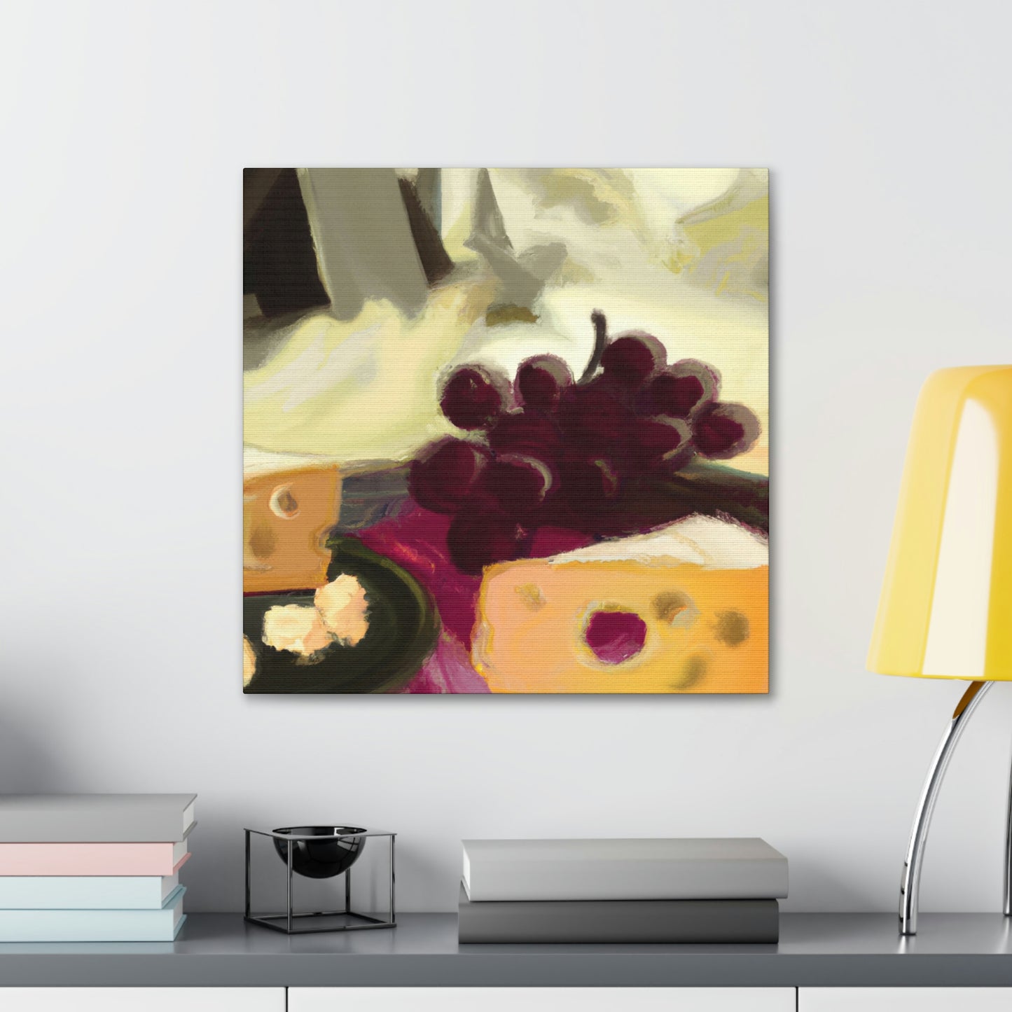 Cheese and Grapes Dream - Canvas