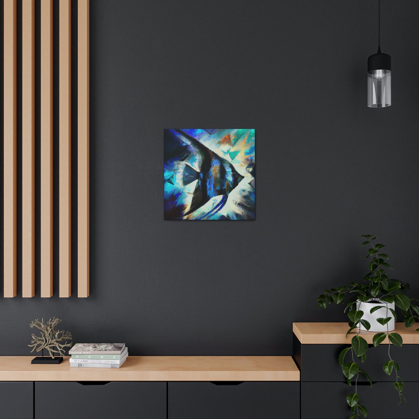 Angelic Fishes Dreaming - Canvas