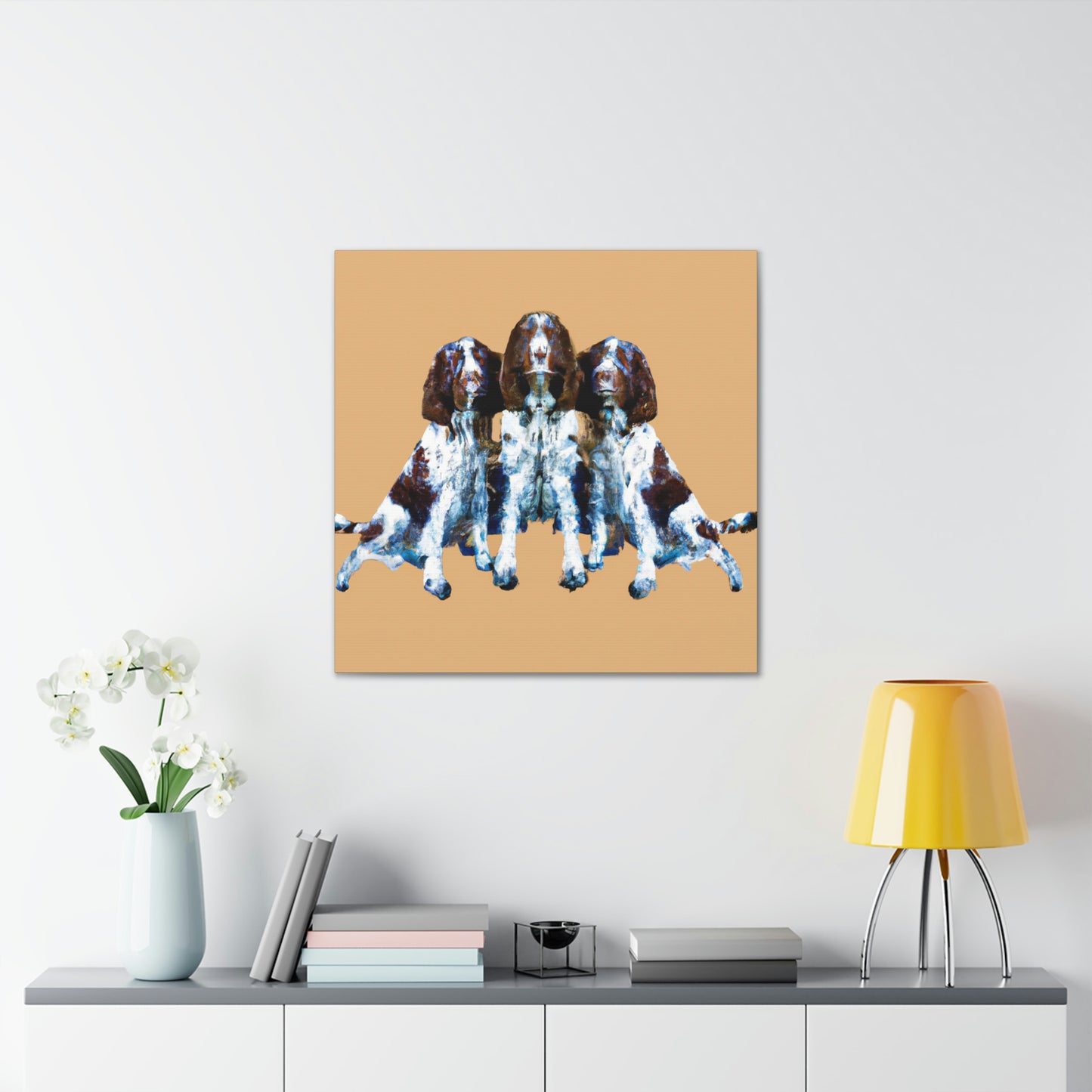 "Proud Springer Spaniel" - Canvas