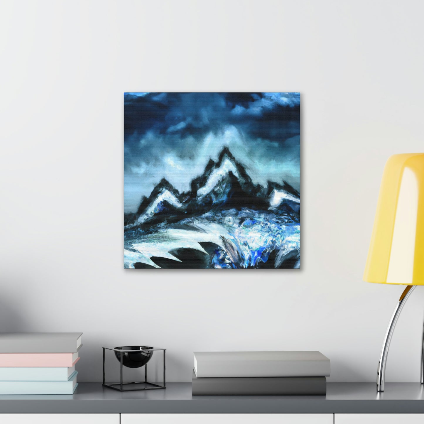 "Snowy Mountain Majesty" - Canvas