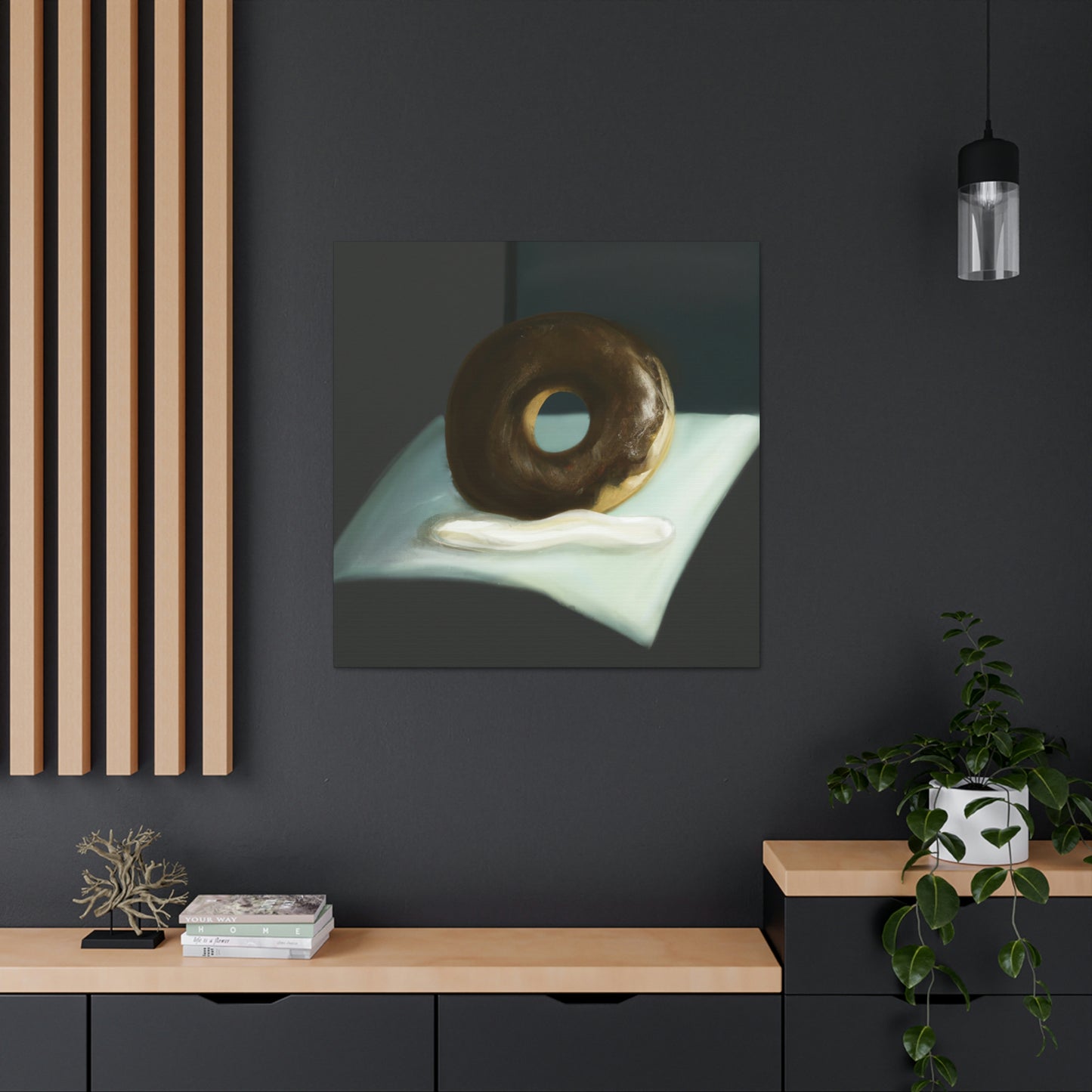 "The Donut Delight" - Canvas